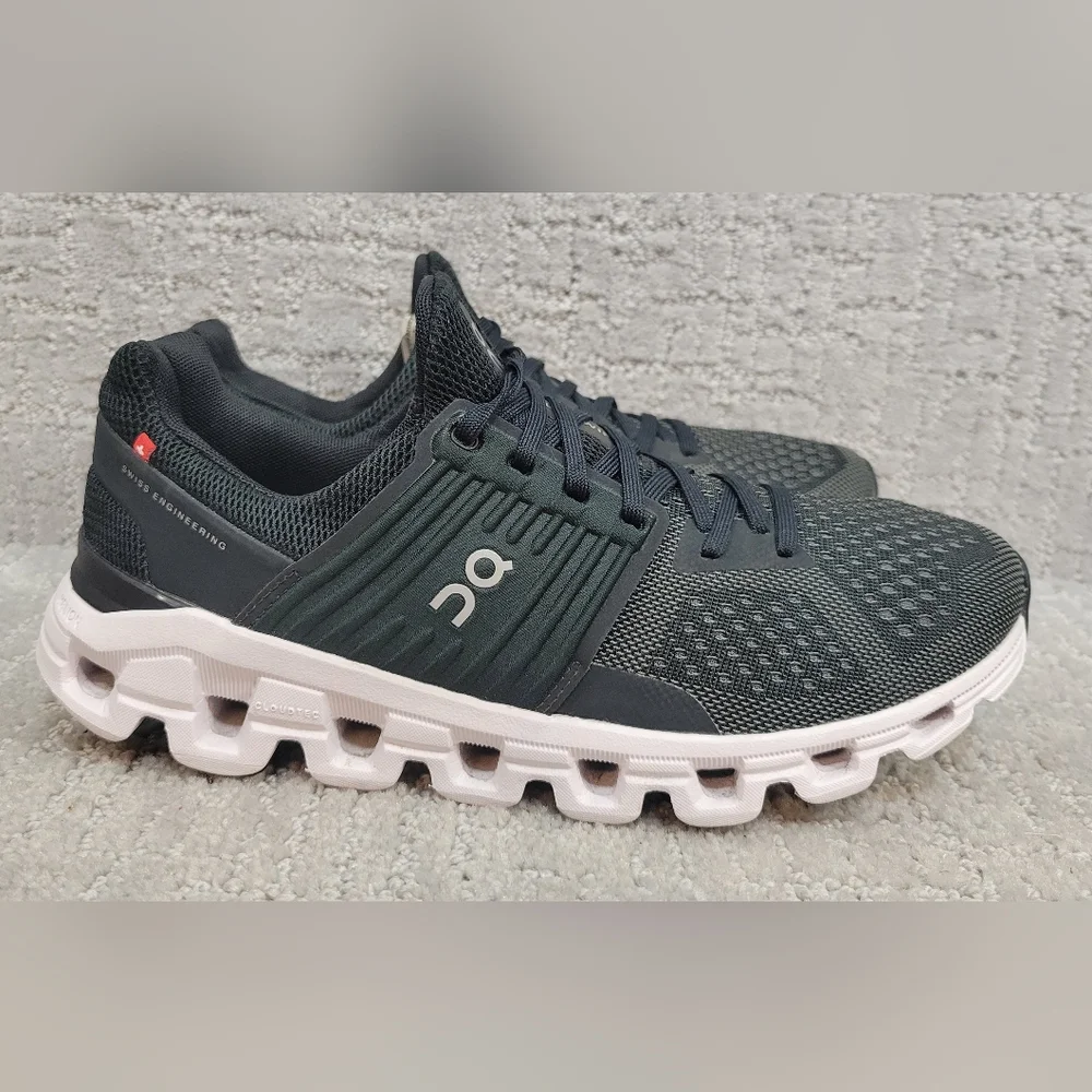 On Cloudswift Women's Size 8 Black Rock Athletic Running Sneakers Shoes 41.99581 - Picture 1 of 10